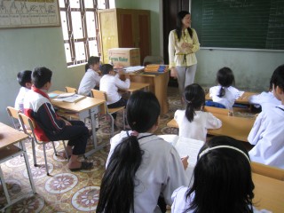 ベトナム・ハイフォンの障がい児教室を訪問しました