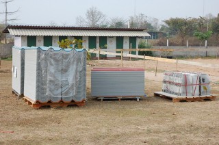 ビルマ移民就学前教育支援事業　タイでの建設開始