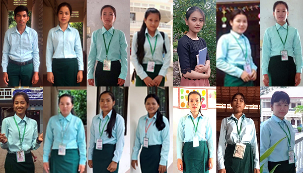 【カンボジア】国立幼稚園教員養成校の訓練生への奨学金支援を実施しました
