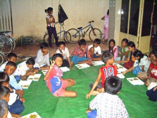 カンボジア　SCADPのシェルターで暮らす子ども達