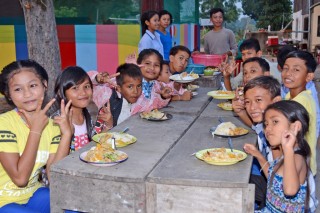 カンボジア・プレアビヒア保護施設の子ども達