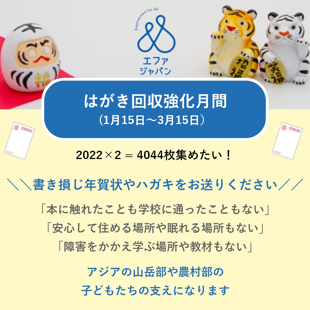 はがき回収強化月間2022